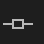 Horizontal line icon